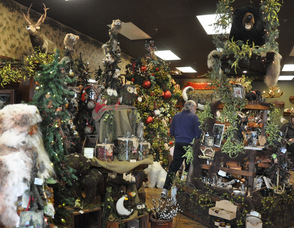 Rustic elegance greets shoppers at the Open House.