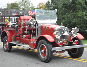 1929 Colesville Fire Department Antique Original Engine.