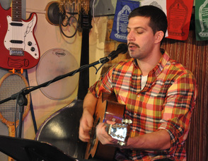 Jon Wozniak at the microphone.