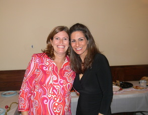 SRCC Chair Lisa Allen with member Deb McCann