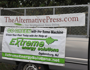 Banners for TheAlternativePress.com, and Extreme Energy Solutions.
