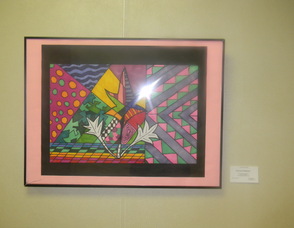 Art on display in the show