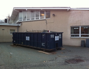 A "before" shot of the site.