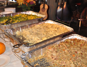 Some of Salt Gastropub's Thanksgiving feast.