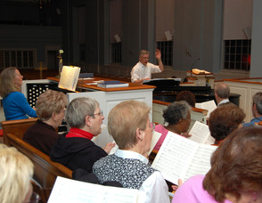Chorus Rehearses