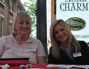 Holiday Inn Express represented by Linda Zulus and Alicia Banta.