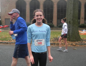 Nicole Cavender, who finished in the top 10 of the race
