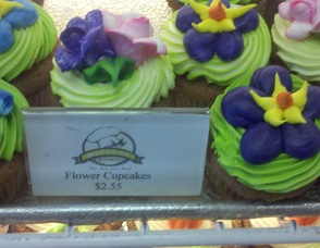 A Flower Cupcake garden.