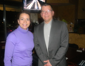 Walgreens Pharmacy Manager Margaret Morales –Peluso  and Store Manager Chris Morgan