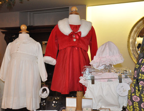 An array of dresses from Mother Moon.