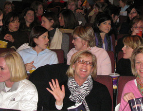Matinee Club group in the theater