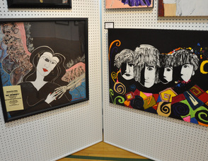 Some of the works of Nicolena Nina.