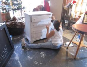 Donated furniture