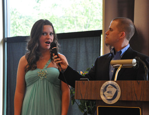 Lauren Elizabeth Hennighan during her interview with Thomas S. Russo, Jr.