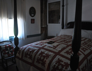 The small bedroom where Sarah (Dodge) Cooper gave birth to their 10 children.