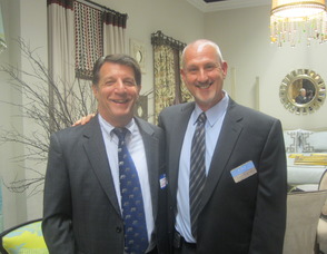 Councilman Alan Lesnewich and candidate Gary Kapner