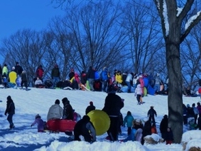 sledding