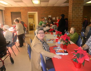 seniors attending the luncheon
