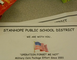 "Operation Forget Me Not" logo.