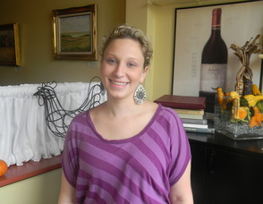 Danielle Mcloughlin, co-chair of the event and manager of Rob’s Bistro