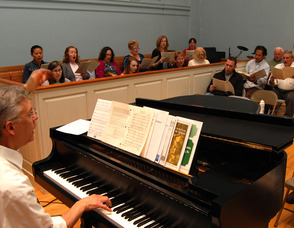 Chorus Rehearses