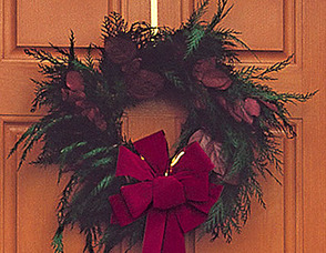 Wreath Door