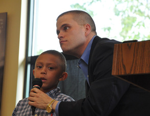 Cardin Demari Madry with Thomas S. Russo, Jr.