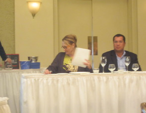 Judges Elisa Cooper and Jorge Lilloy
