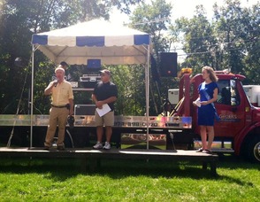 Congressman Rodney Frelinghuysen speaks at the event.