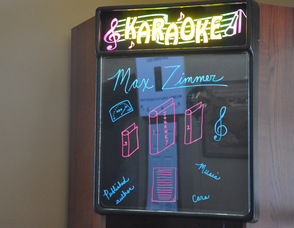 One of the reminders of Max Zimmer's book publishing accomplishment.