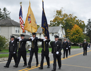 Wharton Fire Department and Color Guard.