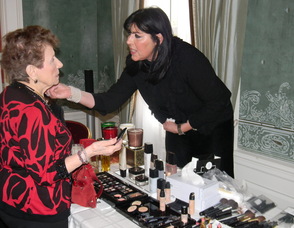 Representatives from Chanel Saks Fifth Avenue at the Short Hills Mall
