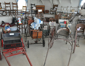 A corner of the toy museum.