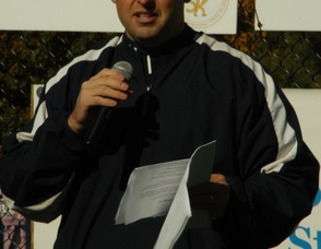 Race director J.R. Giacchi.