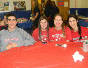 Students at the event