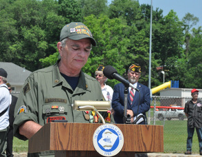 John Harrigan of Vietnam Veterans Chapter 1102.