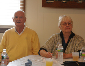 Members of Dr. Richard Scott's family at the event.