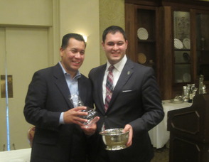 Ivan Ruiz and winner Jonathon Ross