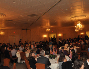 Approximately 300 guests attended the award ceremony at the Minerals Hotel.