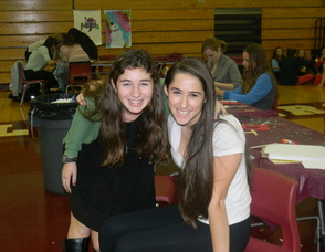 Students at the event