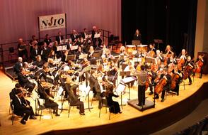 New Jersey Intergenerational Orchestra in concert at Dolan Performance Hall in 2012