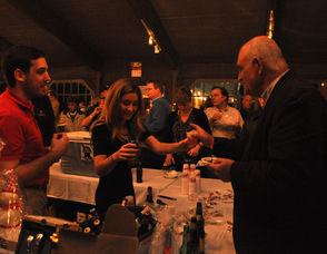 Attendees packed into the Waterloo Village event.