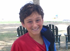 Steven Singer of Short Hills enjoying his summer at Camp Kinder Ring