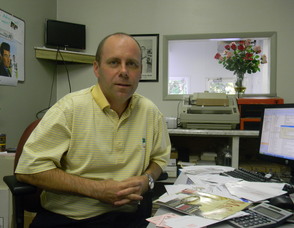 Owner of the Minuteman Press in Livingston, Paul Ewing