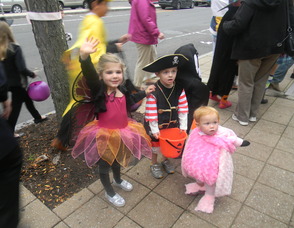 kids trick or treating