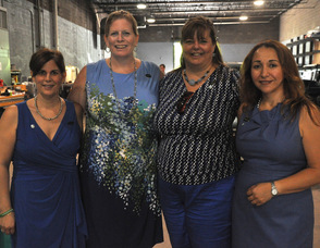 Attendees at the event: Roseann Turkington of Extreme Energy Solutions, Aileen Healy of Turn Back Your Clock, Patricia Singer of Follow Me Social Media, and Nermin Ucar of Ultima Construction Inc.