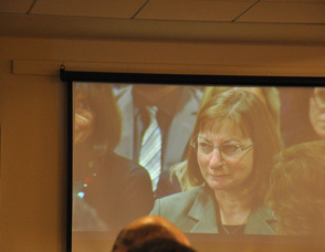 A weeping Jane Clementi.