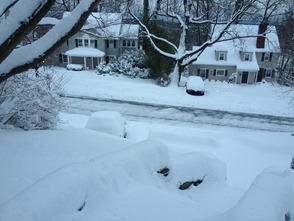 Roads well cleared while driveways await