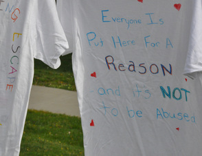 "Everyone is put here for a reason, and it's not to be abused," was one of the messages.