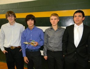Mike Finocchino and his team from High Point High School